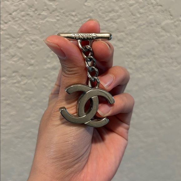 Chanel Bag Charm Silver Hardware Accessory - Picture 1 of 3